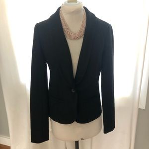 J Crew single button,  shawl collar wool blazer